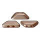 Les perles par Puca® Tinos Perlen Pastel Light Brown Coco 02010/25005